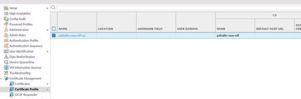 Palo Alto Networks User-ID (Data) Redistribution